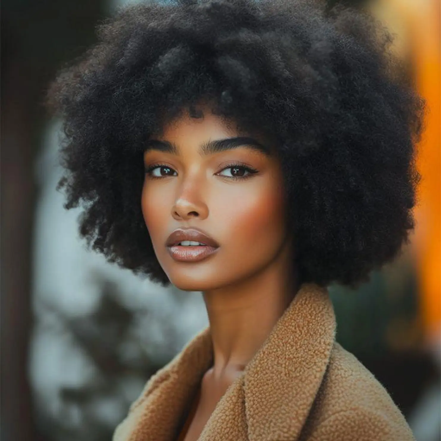 Wear And Go Afro Wig Short Human Hair Wigs Bouncy and Soft Natural Looking Full 70's Wigs TiktokShopBacktoSchool #dealsforyourdays
