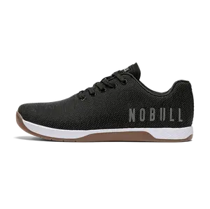 NOBULL Men's Outwork Shoe in Black White Gum - OG Strength Training Shoe, Durable Gym Trainer, Lifting Sneaker