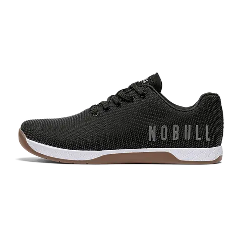 NOBULL Men's Outwork Shoe in Black White Gum - OG Strength Training Shoe, Durable Gym Trainer, Lifting Sneaker