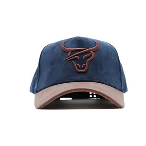 HONKER BULL CLUB HAT BLUE/BROWN HONKER BULL CLUB HAT BLUE/BROWN