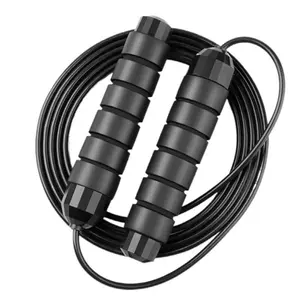 Jump Rope, Adjustable Jumping Rope Workout Skipping Rope for Exercise Fitness Women Men Kid, Home Exercise