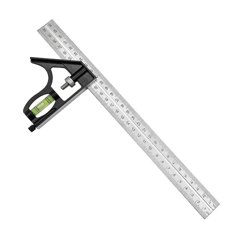 Horizontal Moveable Angle Ruler - Stainless Steel Surveying Tool ...