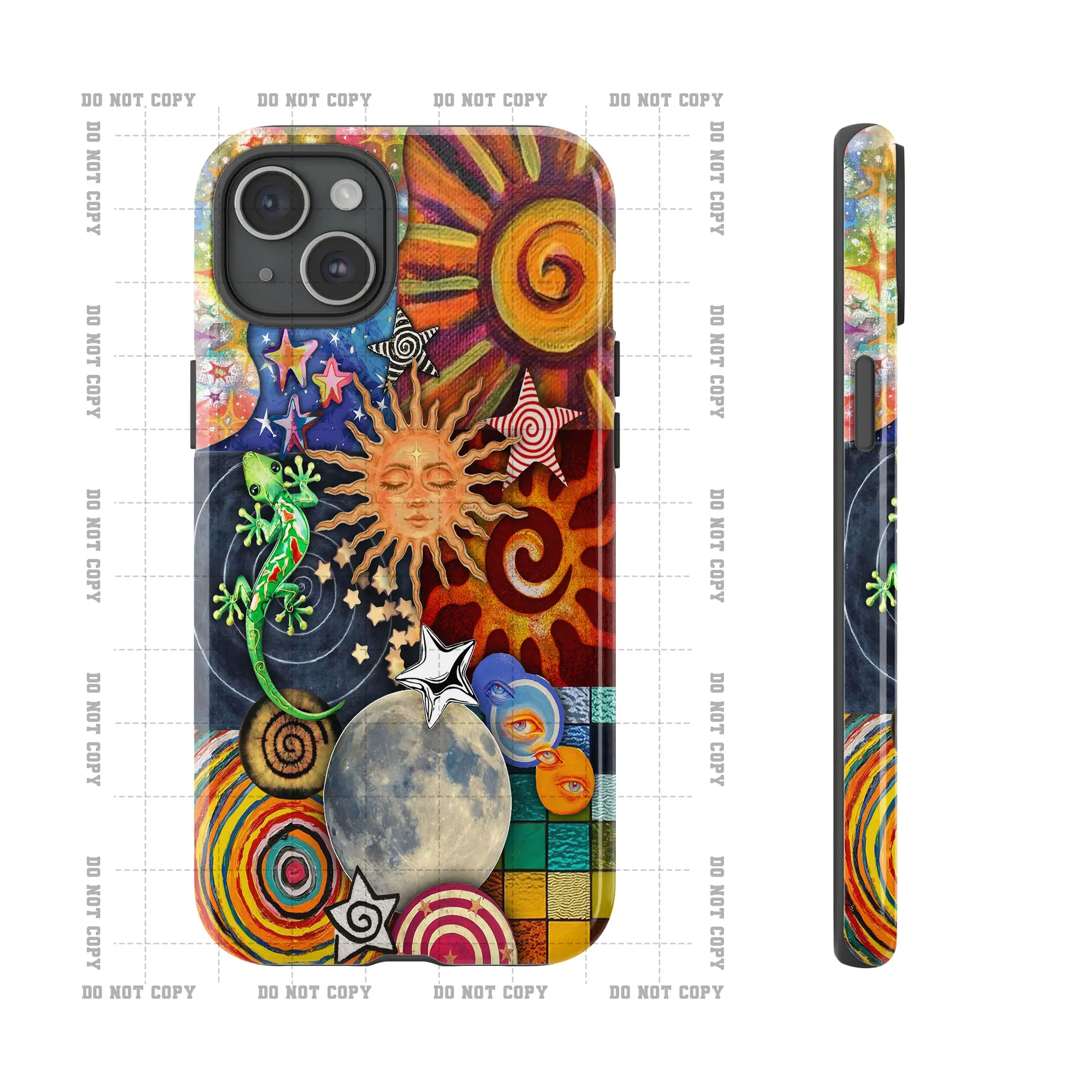 Y2K Cute Aesthetic Frog Star Phone Case, Vintage Swirl Celestial Art for  iPhone 7, 8, SE, X, XR, XS, XS Max, 11, 12, 13, 14, 15, 16 (Plus, Pro, Pro Max) & Samsung Galaxy S21, S22, S23, S24 (Plus, Ultra), Trendy Gift for Compatible with Samsung Galaxy S25