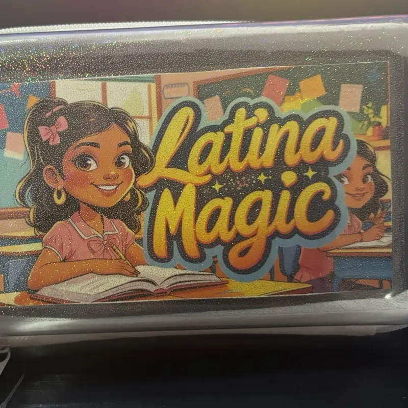 Latina Magic  | Custom Pencil Case libretas personalizadas