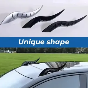 Car Roof Dragon Horn Modification, UniversalAuto Roof Decoration, High-Strength All-Weather Waterproof 3D Bull Horns Stickersfor SUV, Sedan, Hatchback - Find Your Car InParking Lot Car Decals Car Accessories