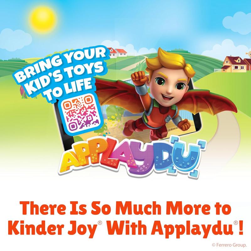 Kinder Joy Eggs, Bulk 15 Count, Treat Plus Toy, Sweet Creams and Chocolatey Wafers, Individually Wrapped, 10.5 oz