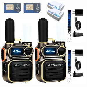 M11 FRS 2 way Radio 5000KM Unlimited Range Global walkie talkie POC interphone outdoor radio Audio communication Durable Remote Charging Aluminum