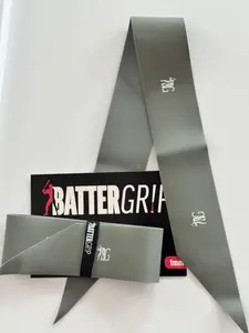 BatterGrip Baseball Softball Bat Grip Smoke Gray 1mm Universal Fit Reusable Comfortable Secure Non-Slip Grip for All Players