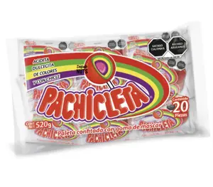Pachicleta 4 flavors layers, 20 pieces bag 1.14 lbs 520 g Pachicleta 4 flavors layers, 20 pieces bag 1.14 lbs 520 g