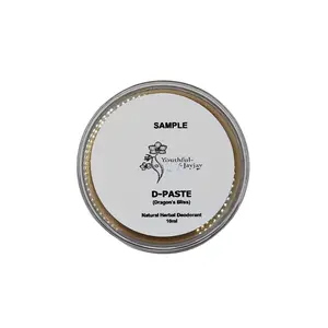 D-PASTE:  Dragon's Bliss- Natural Organic Herbal Deodorant, 10ml Sample