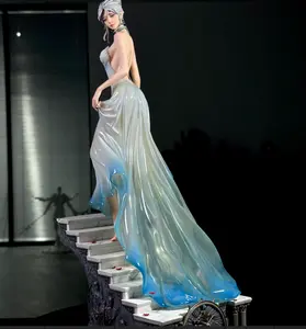 Resin ice Princess  Figure for Home Decoration