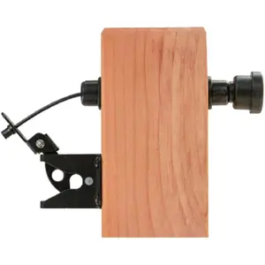 Complete Outdoor Gate Latch for Wooden Gates, Patented Dual Sided Operation Operates from Both Sides of Fence, Universal Fit for Wooden Vinyl Metal Fence Gate Latch