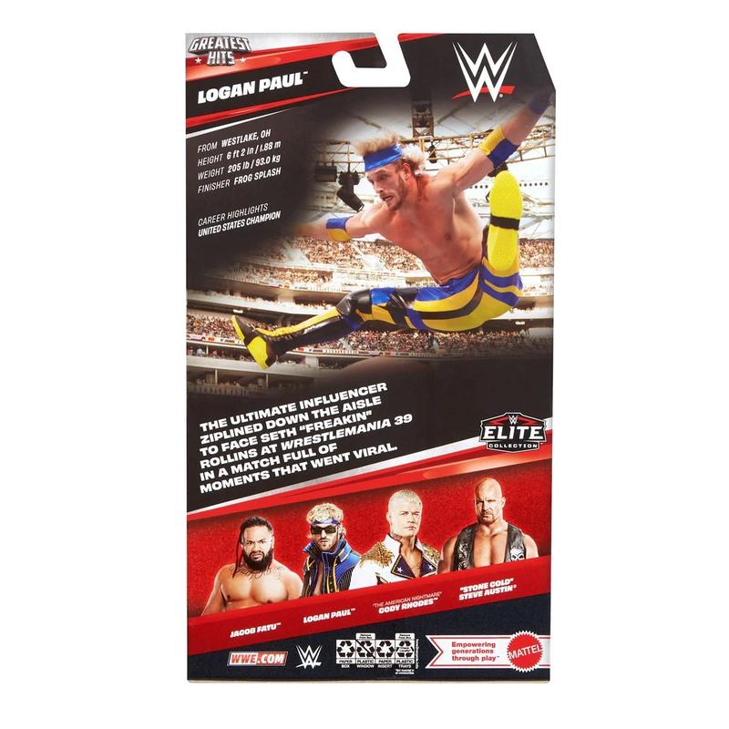 Mattel WWE Elite Collection Greatest Hits 2026 Wave 1 Action Figure Set with Iconic Wrestlers