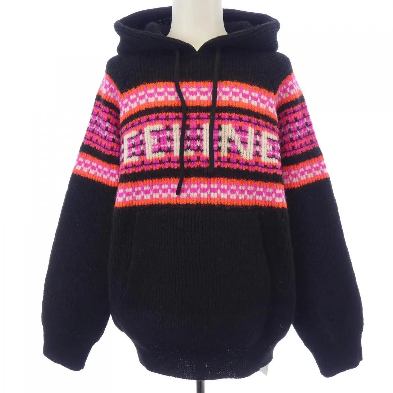 Pre-owned Celine Cotton Small Leather Goods Hoodie