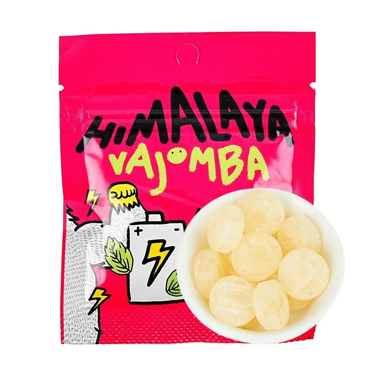 BIG FOOT Malaysia Vitamin C Mint Candy 15g | Refreshing & Salty Snack | Viral Trend