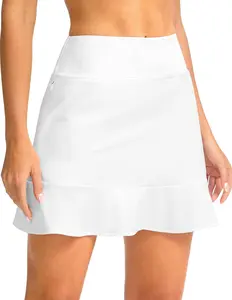16 Golf Skorts for Women High Waisted Tennis Skirt Athletic Skorts Skirts for Women Built-in Shorts with 5 Pockets