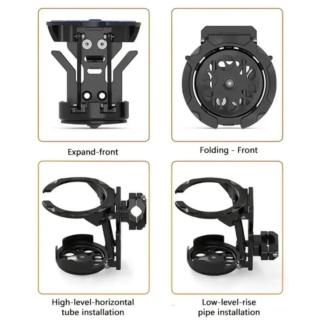 rotating bottle holder mounting positions