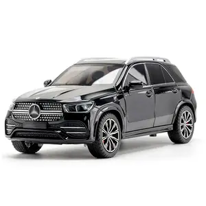 1:24 Scale Benz GLE350 Metal Alloy Car Model with Pull-Back Operation, Perfect Collectible Gift, Black Color