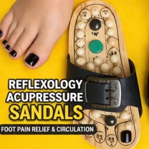 Reflexology Acupressure Sandals - Foot Pain Relief & Circulation Slides