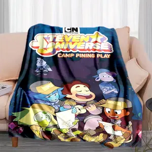 Steven Universe (13) Printed plush blankets are suitable for all seasons, soft and comfortable for sofas, mattresses, offices, outdoor use, camping, travel, and home use. Perfect for Black Fri