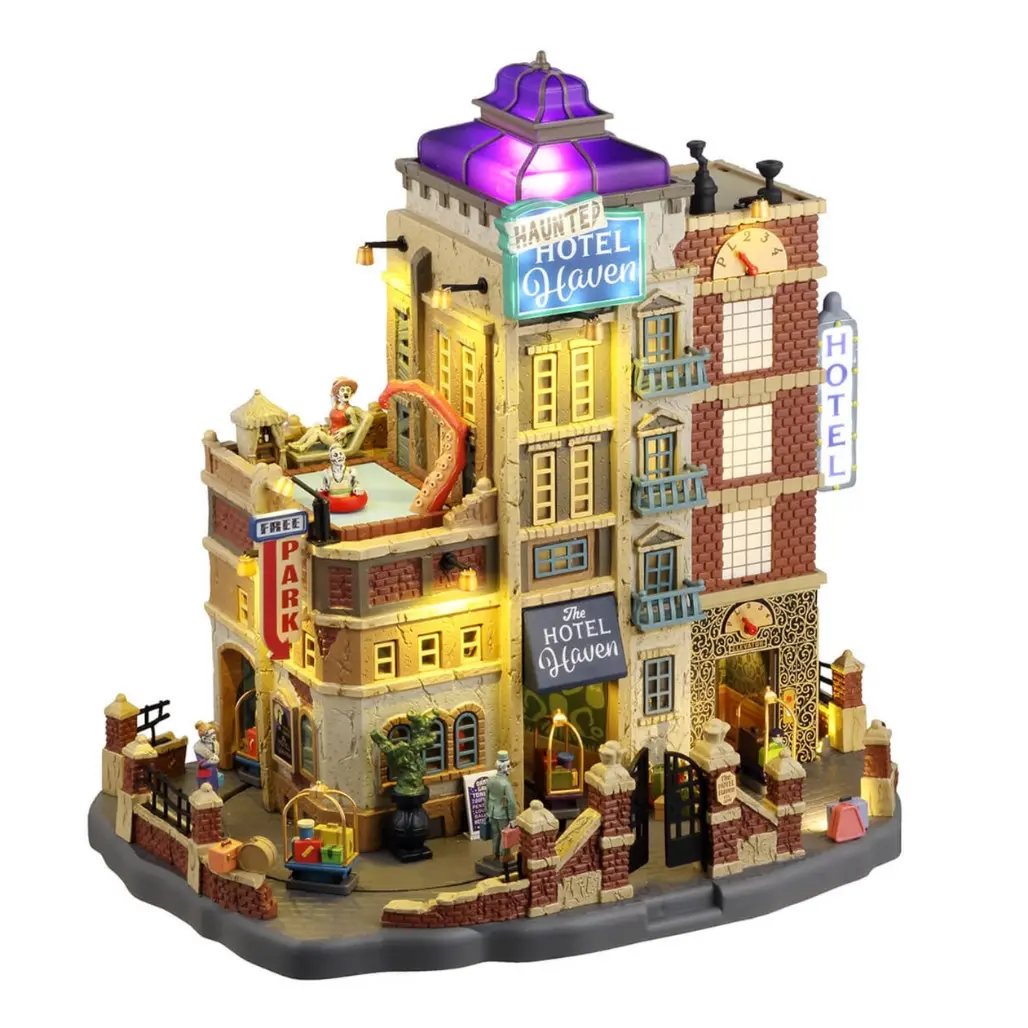 Lemax - Spooky Town - The Haunted Hotel Haven