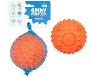 Best Pet Supplies Squeaky Dog Toys with Soft Durable Fabric for Small, Medium and Large Pets Interactive Toy for Indoor Play, Supports Active Biting and Play - Orange (L:3.5")
