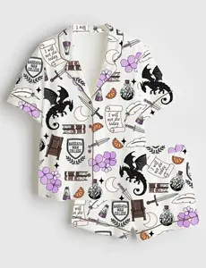 Fourth Wing Bookish Romantasy Satin Pajama Set, Merry Christmas Bookish Women’s Sleepwear, Gifts Set For Friends