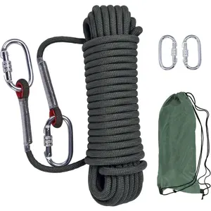 Climbing Rope, Rappelling Rope,Outdoor Climbing Rope - Heavy Duty & Wear Resistant