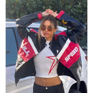 Off Duty Racer Faux Leather Jacket