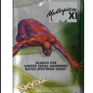 Skybox 2024 Marvel Masterpieces XL - 2 Packs of 3 cards each - Search for Limited Serial Numbered Battle Spectrum Gems!