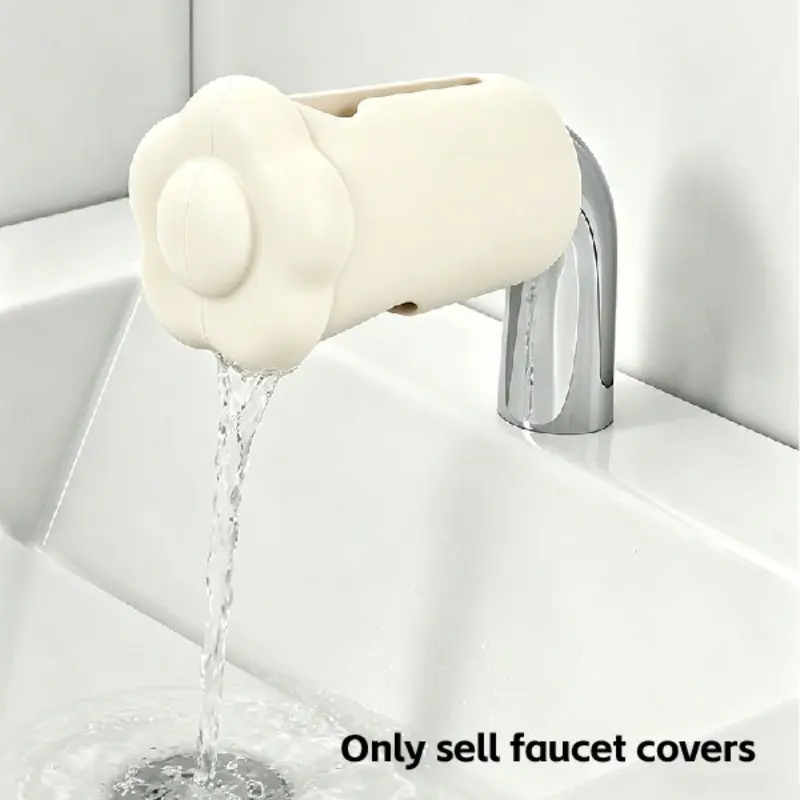 Bathtub Faucet Protector, Childproof Silicone Faucet Cover, Soft Silicone Faucet Guard, Bathroom Safety Accessory, Durable & Flexible Design