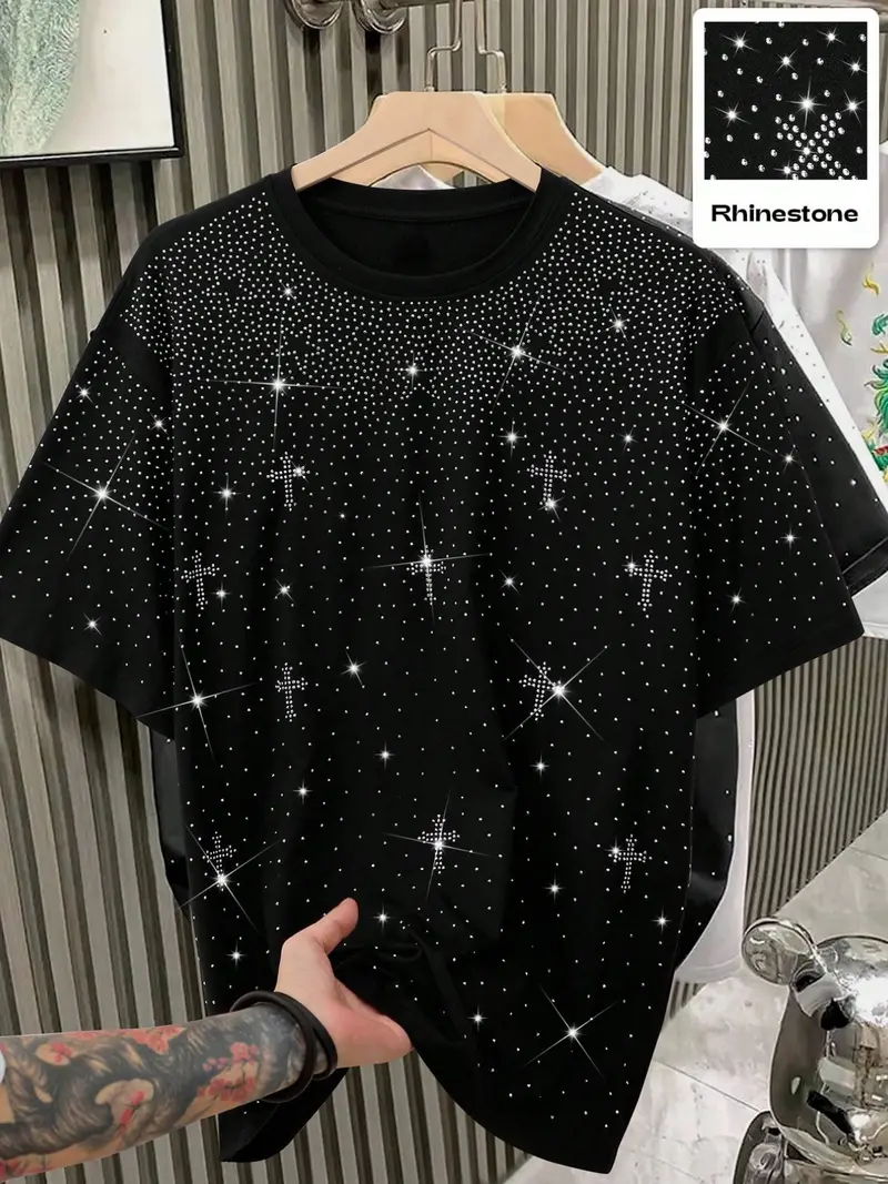 chrome hearts shirt rainbow crosses - TikTok Shop