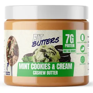 Mint Cookies and Cream Cashew Butter