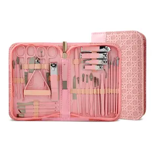 Professional Nail Care Kit, Includes All Essential Tools, Nail Clippers, Nail Trimmer, Perfect for Travel & Daily Use, Comprehensive Manicure Pedicure Set