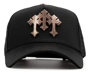 Barbas Hats “Chrome Rose Gold” Snapback – Holiday & Festive Streetwear Cap
