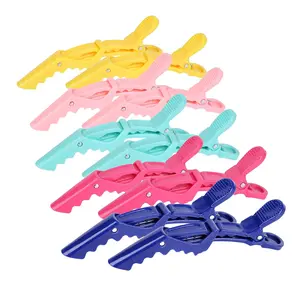Hair Clips for Women - Wide Teeth Double-Hinged Design - Professional Salon Quality Styling Sectioning Clips - Updo Ponytail Extension Claw - Non-Slip Grip - Multipurpose Hair Accessories TK