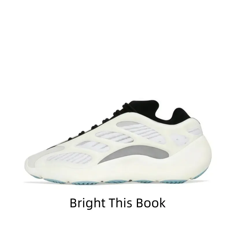 Off White Hollow Cutout Chunky Casual Sneakers Mesh Breathable Window Upper Black Soft Lining Light Blue Thin Rubber Outsole Curved Alien Shape Cushion Midsole Unisex Street Walking Shoes