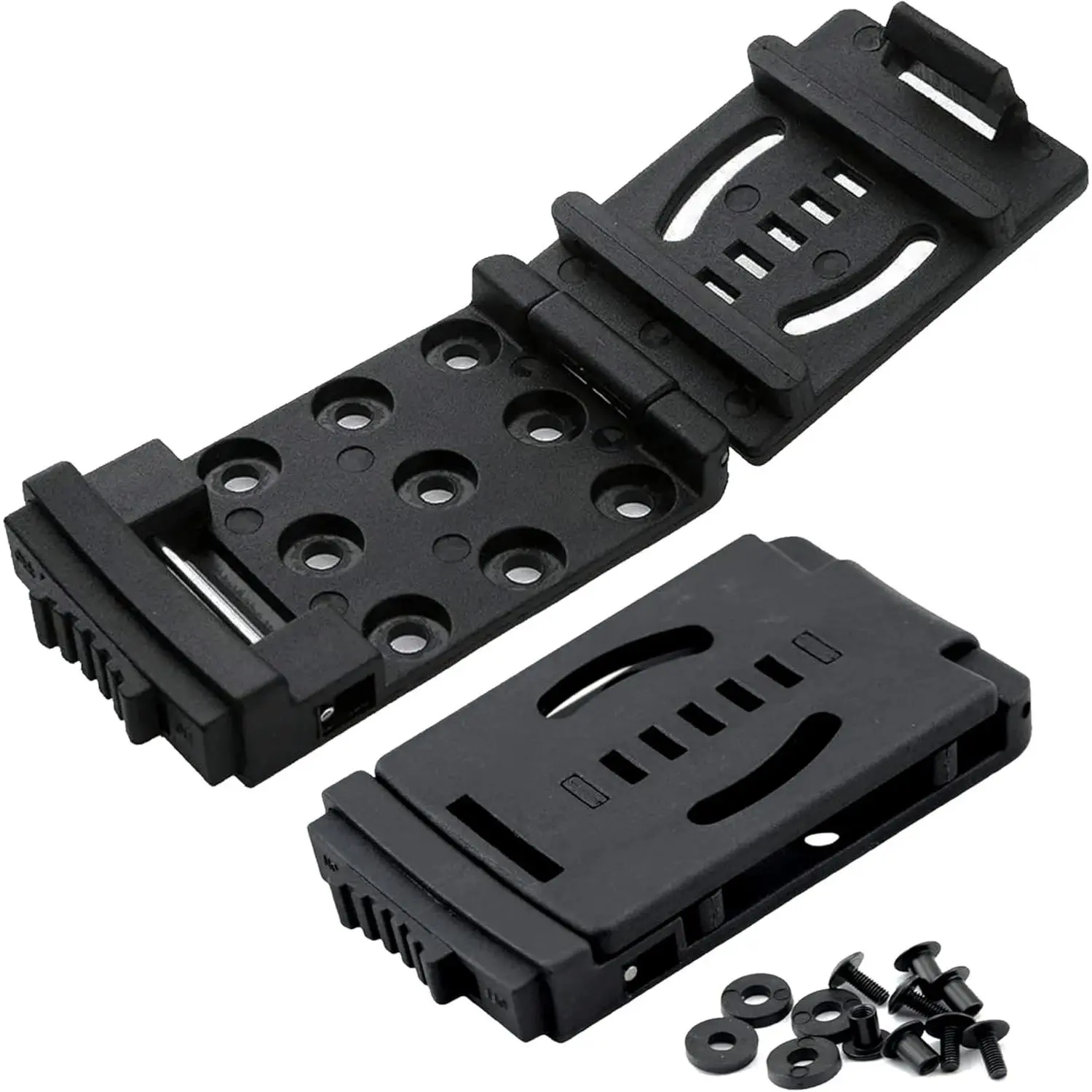 Combat-Loops, Holster Belt Clip Outdoor Loops with Mounting Holster Hardware or Mag Pouches Sheath Tools, Heavy Duty  Accessories -
