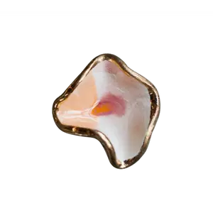 Mermaid Jewelry Dish in Desert with 22k Gold