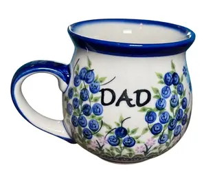 Lidia's Polish Pottery Large 16 ounce Bubble Mug