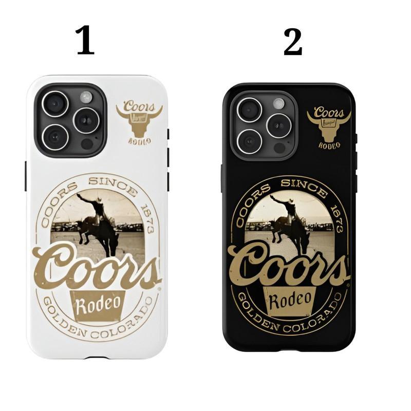 Cell Phone Case Rodeo Coors Rodeo - Vintage Western Design Featuring Classic Coors Logo and ...