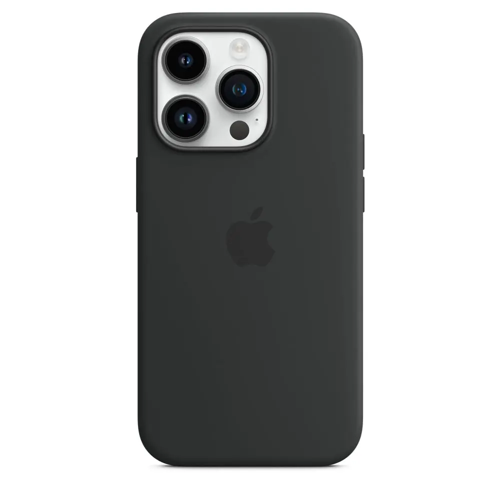Apple iPhone 14 Pro Silicone Case with MagSafe - Midnight Apple iPhone 14 Pro Silicone Case with MagSafe - Midnight