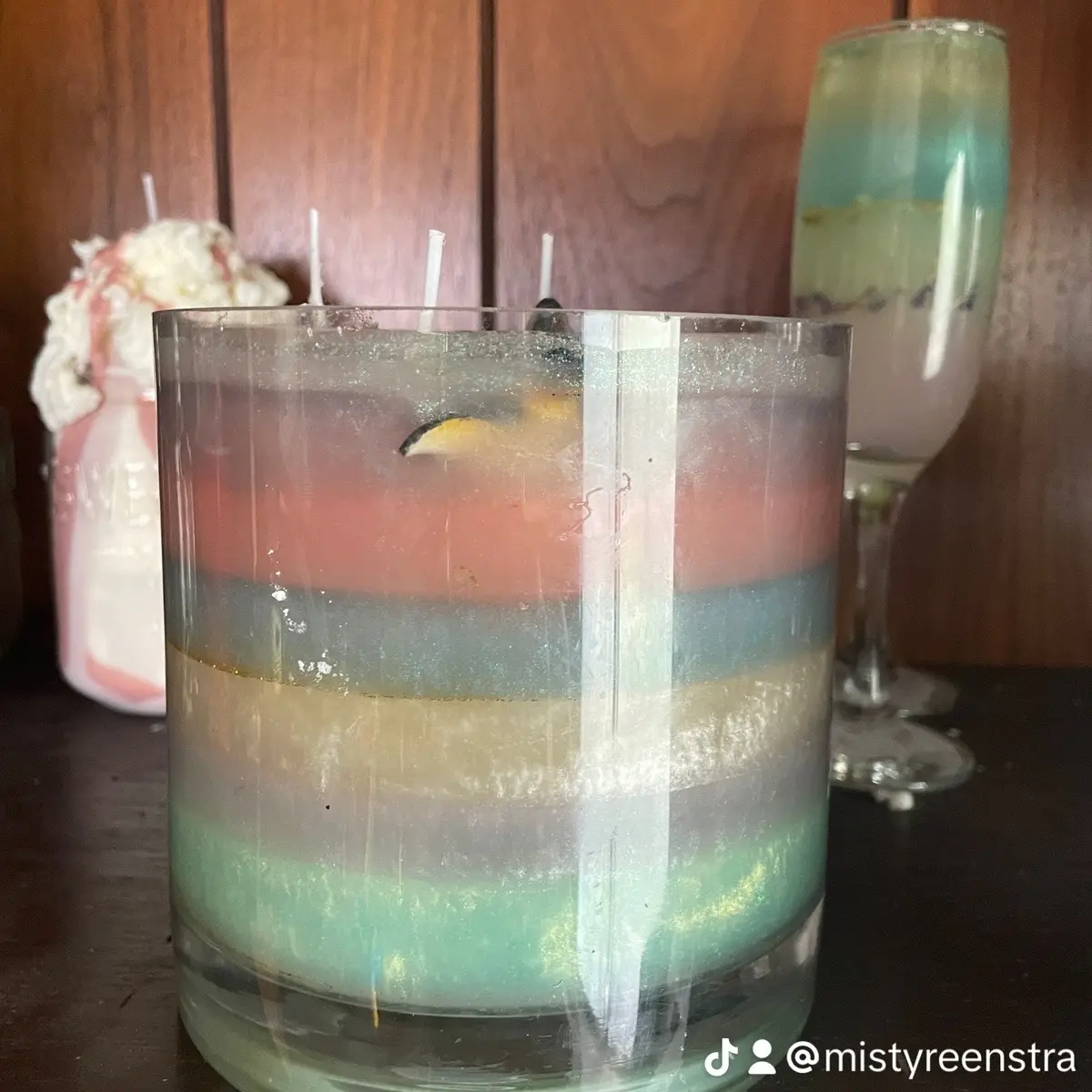Penguin ice candle