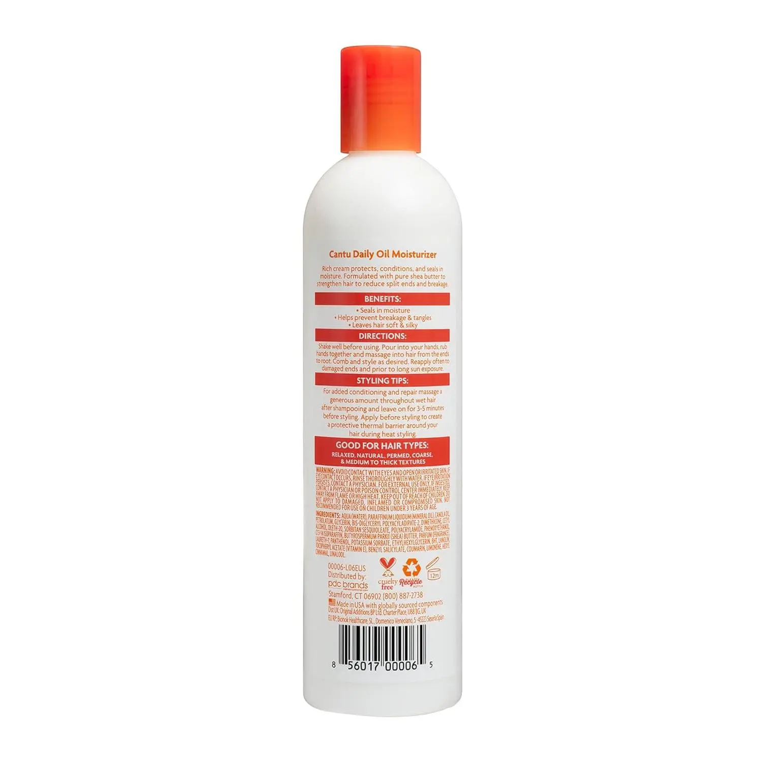 Cantu Butter Daily Oil Moisturizer, Shea, 13 Ounce