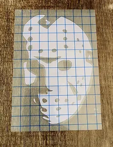 Jason Voorhees Friday The 13th Camp Crystal Lake Horror Vinyl Car Decal Sticker - Easy Application, Long Lasting, Water & U.V. Resistant, Made in the U.S.A.