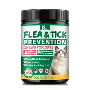 Natural Skin & Coat Soft Treats for Cats – Daily Immune & Skin Comfort Support for All Breeds & Ages