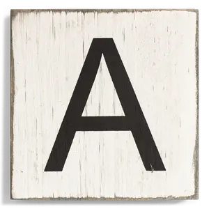 Crossword Wall Tile - Rustic