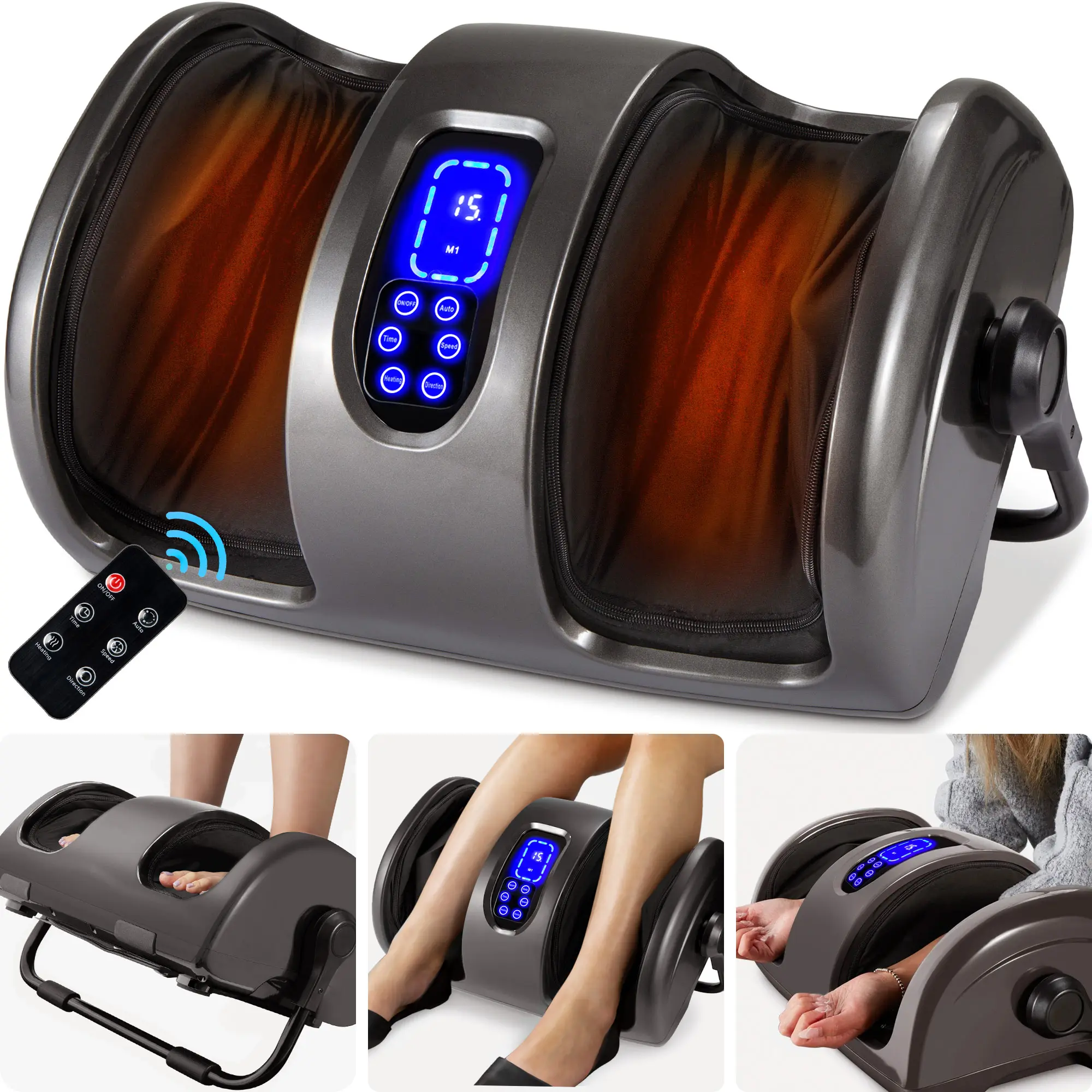 Best Choice Products Foot Massager Machine, Therapeutic Reflexology Massager w/ High-Intensity Rollers Best Choice Products Foot Massager Machine, Therapeutic Reflexology Massager w/ High-Intensity Rollers