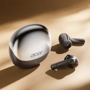 Acer OHR546 Wireless Stereo Earbuds, TWS HIFI Stereo, In-Ear Noise-Canceling Earphones, Universal Fit for Men and Women, 30h Standby Time, Comfortable Wear, Noise Isolation Headphones, HIFI Sound Quality Music Headset, In-Ear