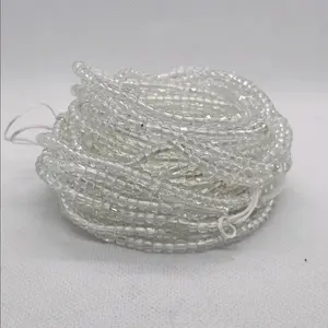 Clear waist beads (tie-on 50 inch Clear waist beads (tie-on 50 inch
